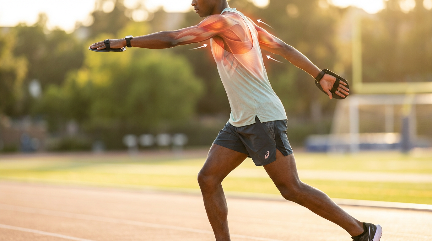 Swimming with Hand Paddles