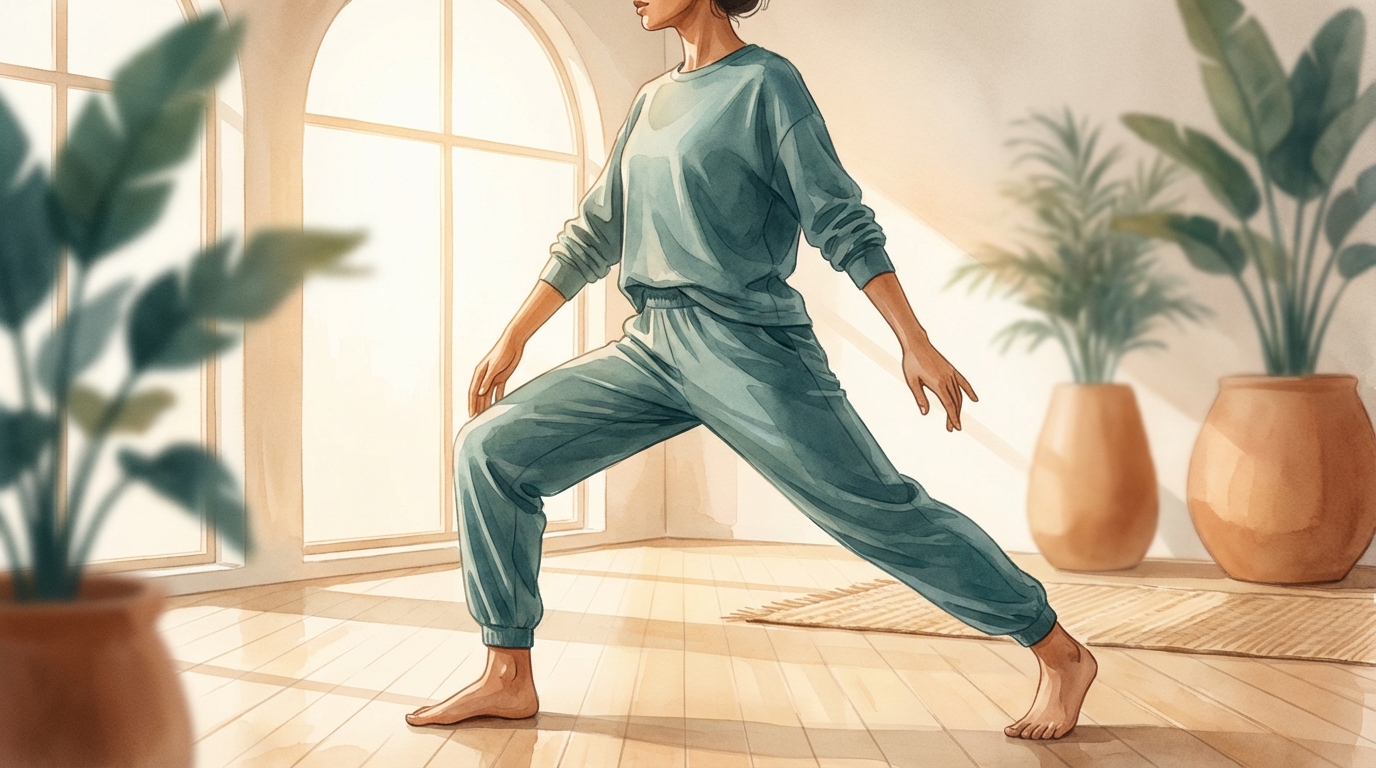 Détente Articulaire du Genou - Position du Héros