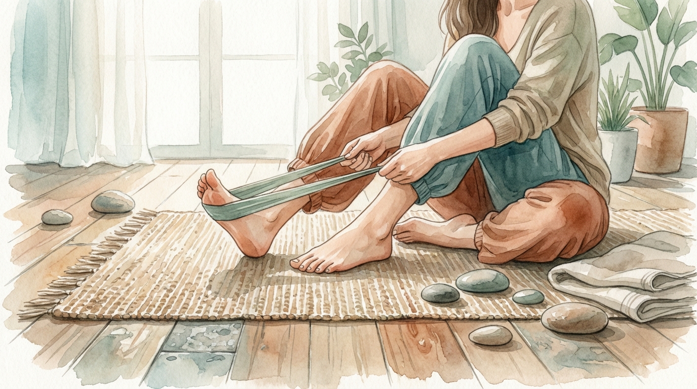 Étirement et Renforcement du Pied