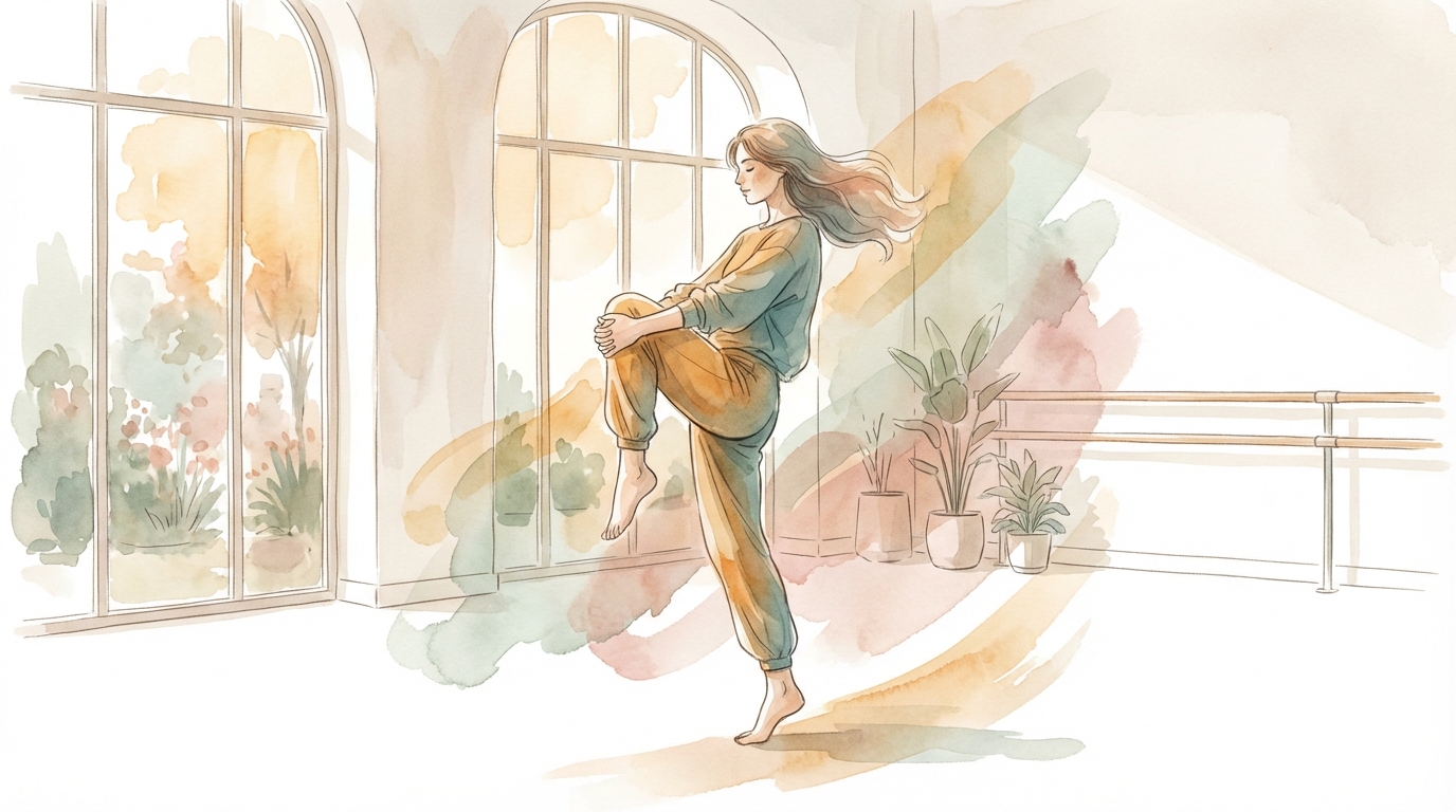 Étirement des Rotateurs de Hanche