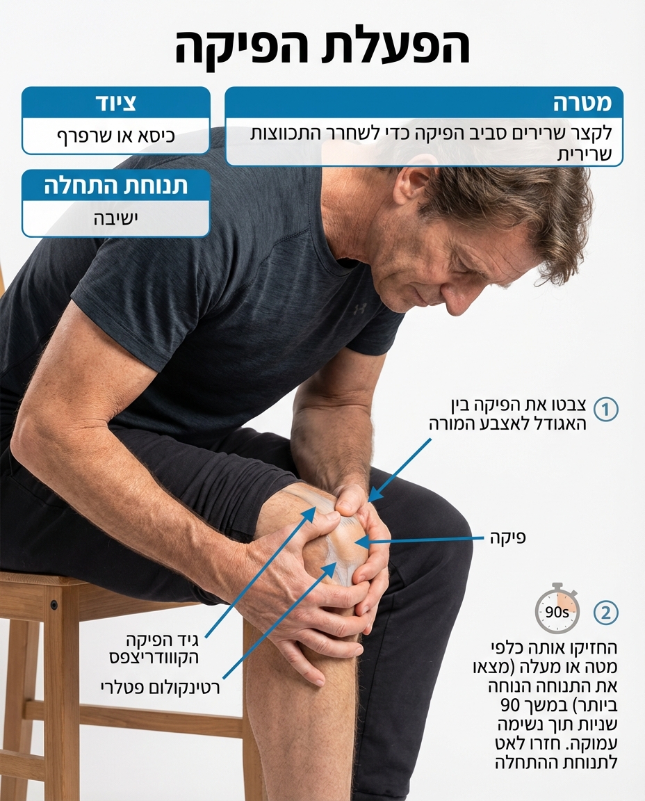 גיוס ידני של הפיקה