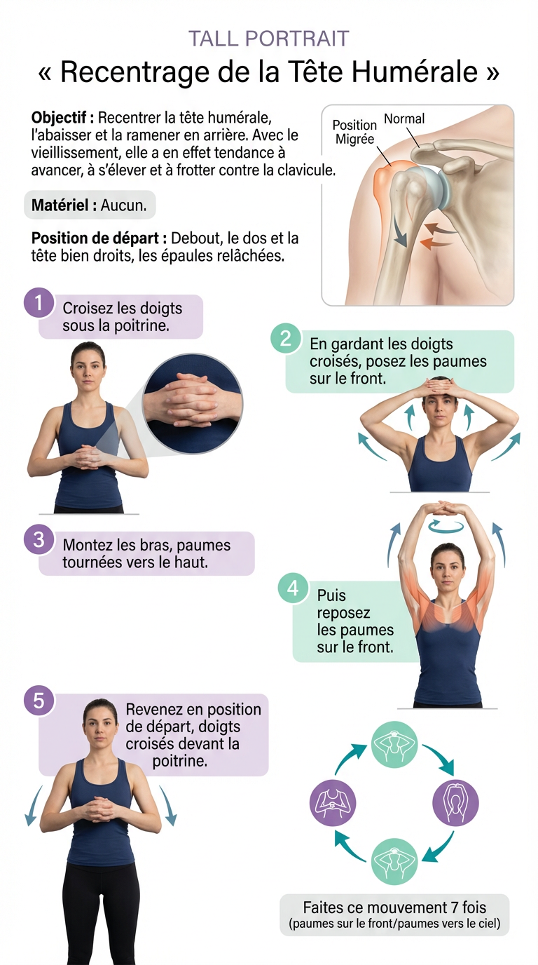 Humeral head recentering illustration
