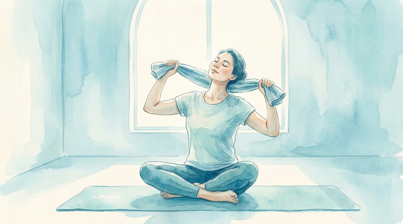 Isometric Neck Strengthening with Towel