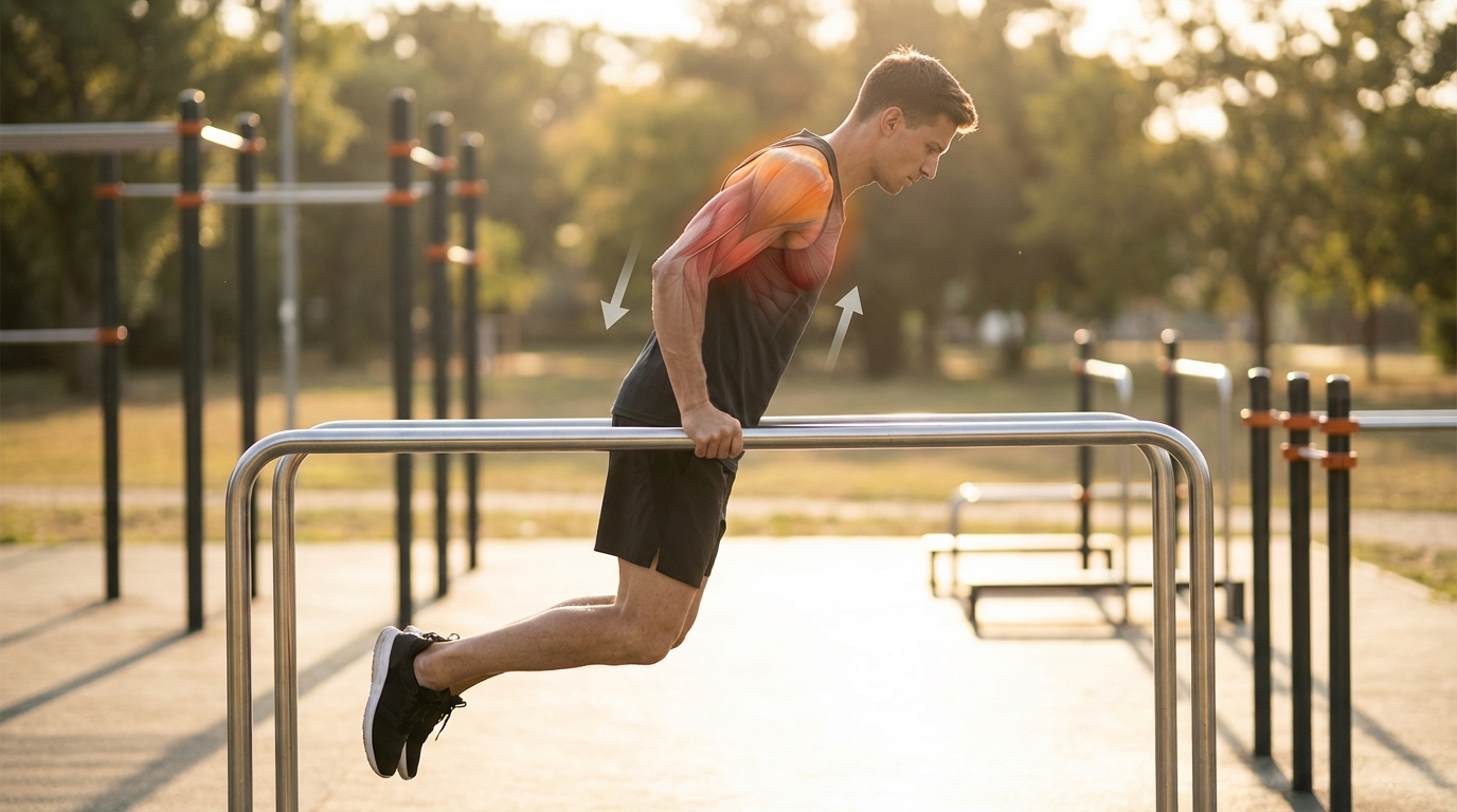 Dips aux barres parallèles
