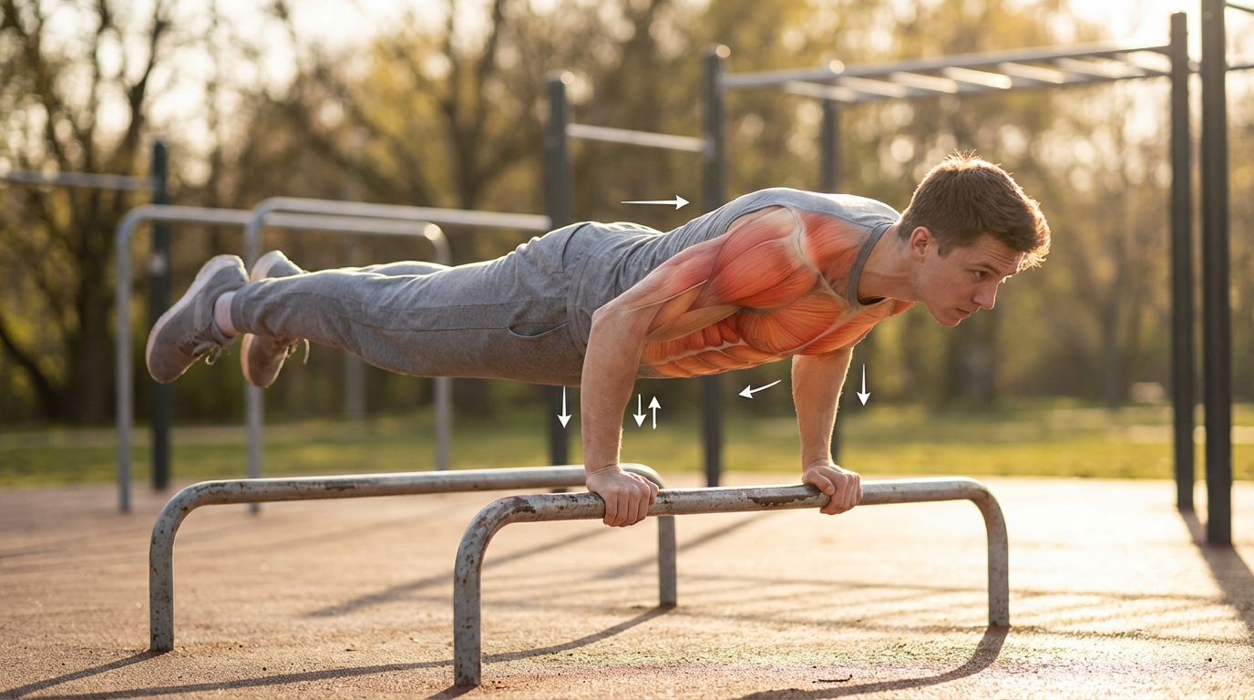 Pompes pseudo-planche