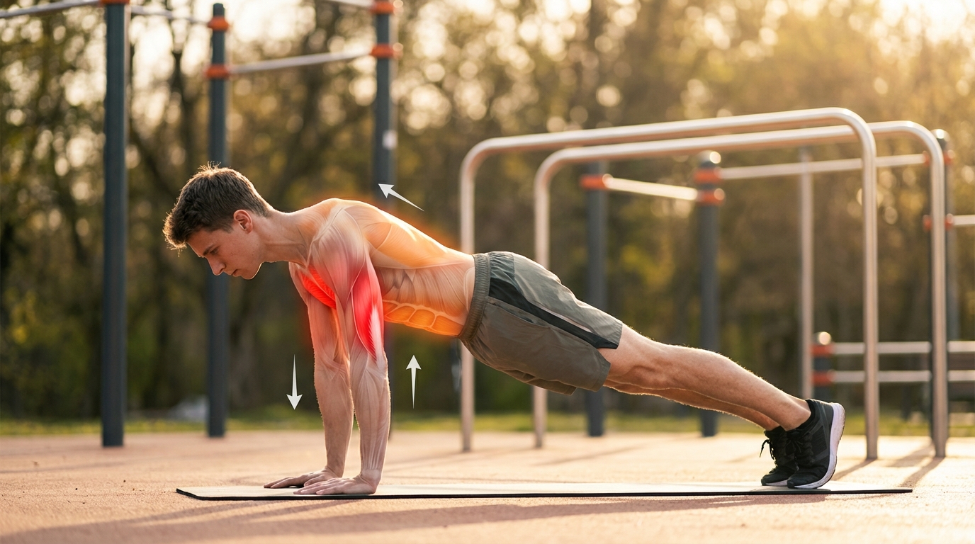 Pompes serrées / Diamant