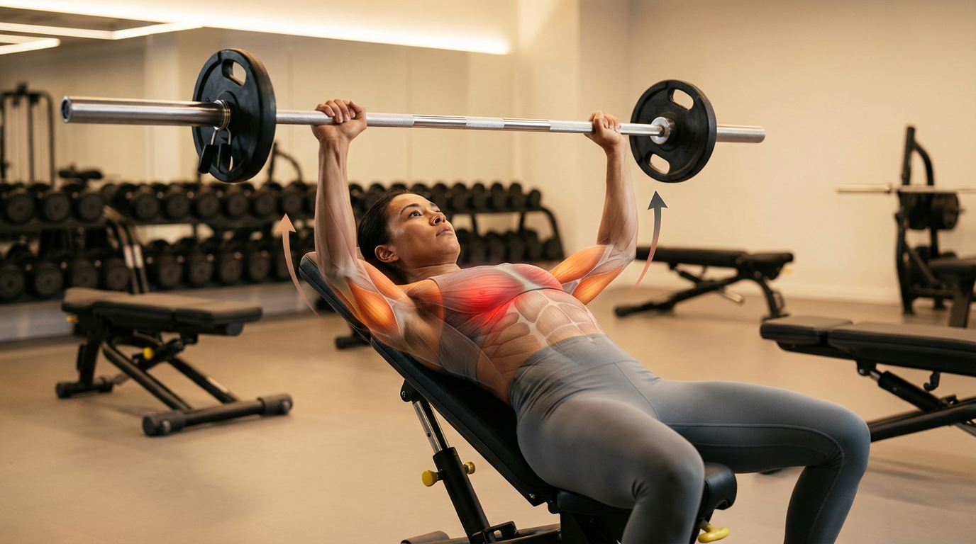 Développé Couché Décliné (Decline Bench Press)