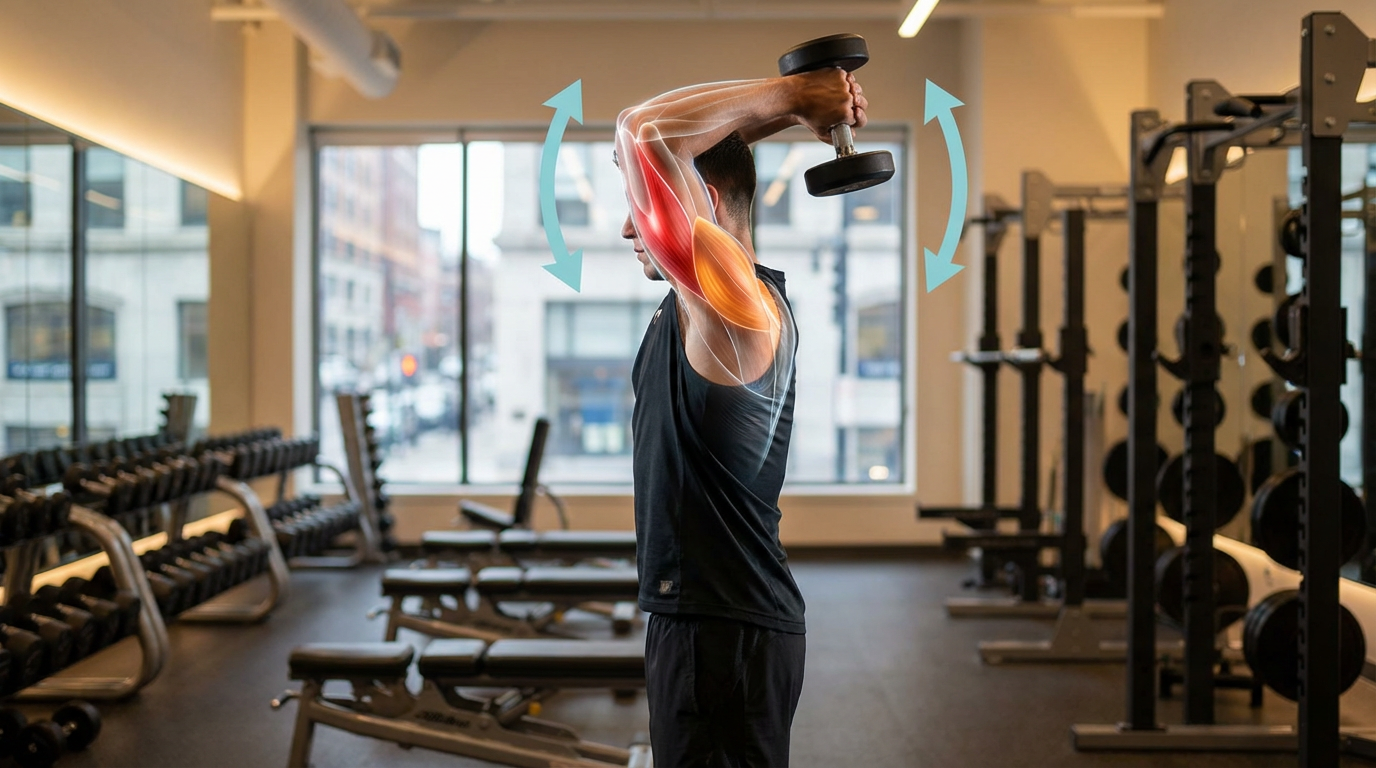 פשיטת טרייספס מעל הראש