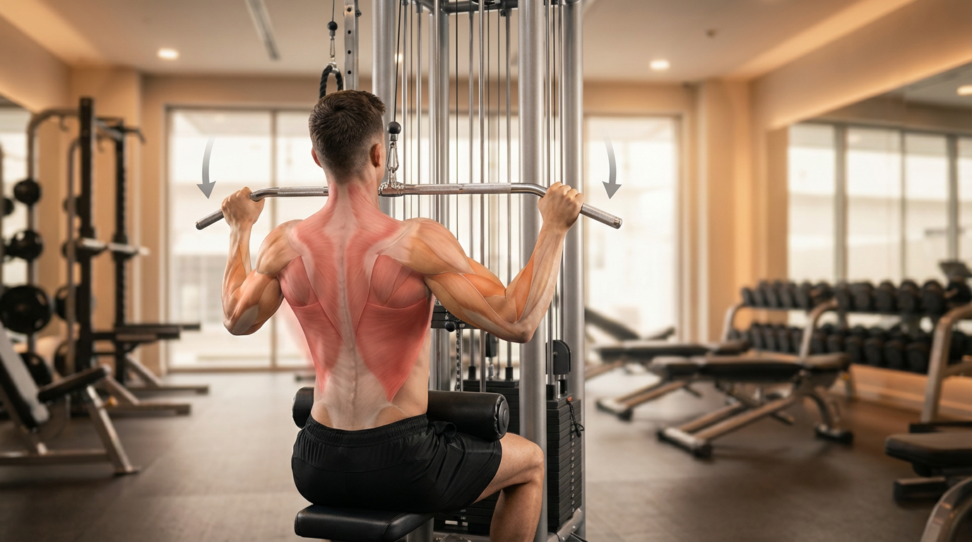 Tirage Vertical Poulie Haute (Lat Pulldown)