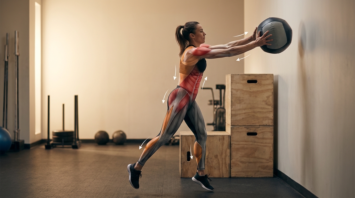 Medicine Ball Rotational Throw