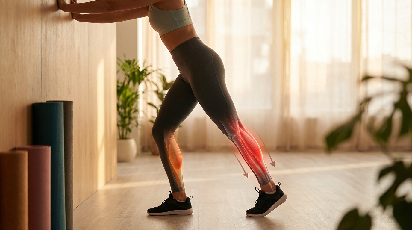 Étirement Mollets (Mur)