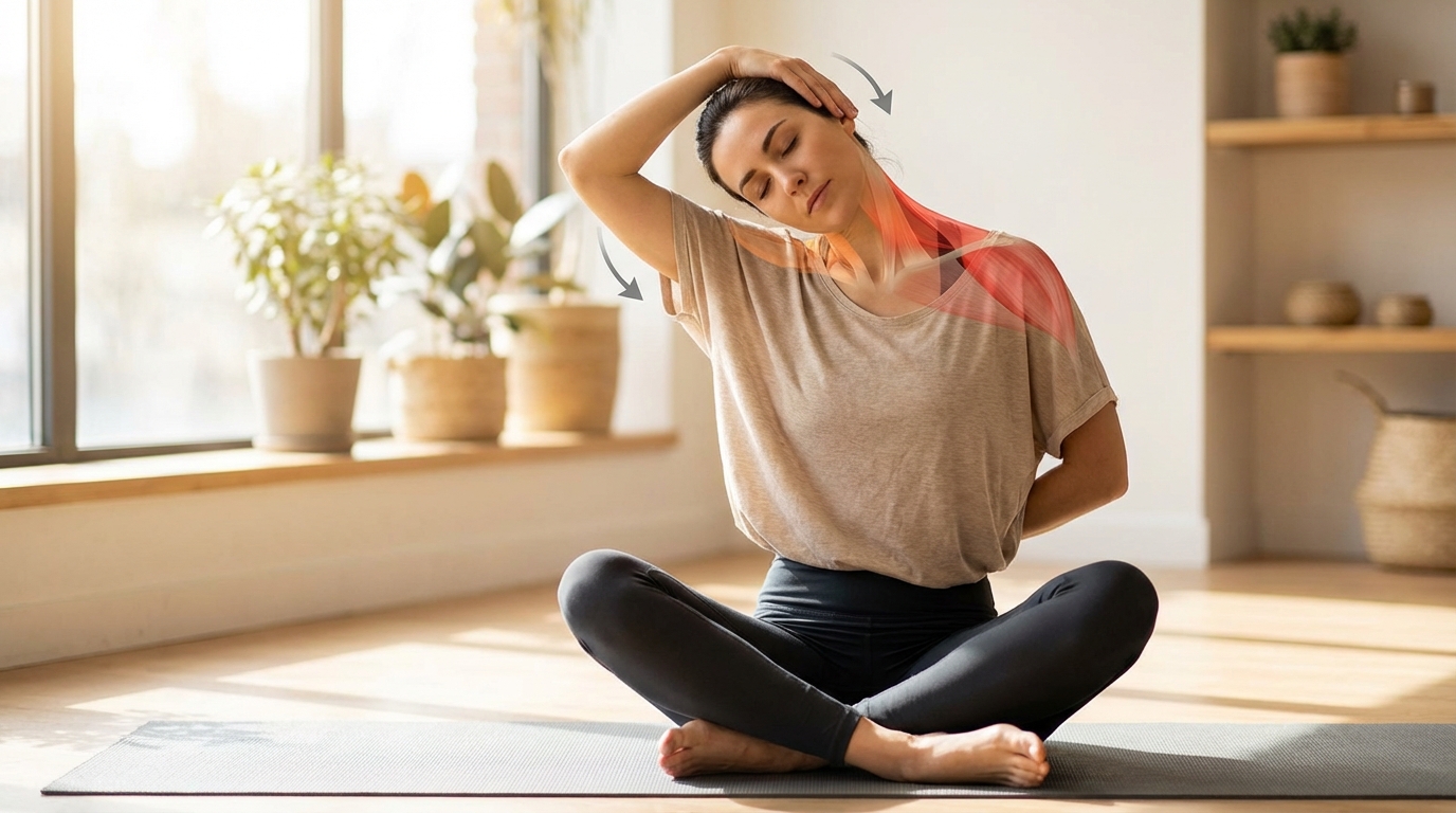 Étirement Trapèzes Supérieurs