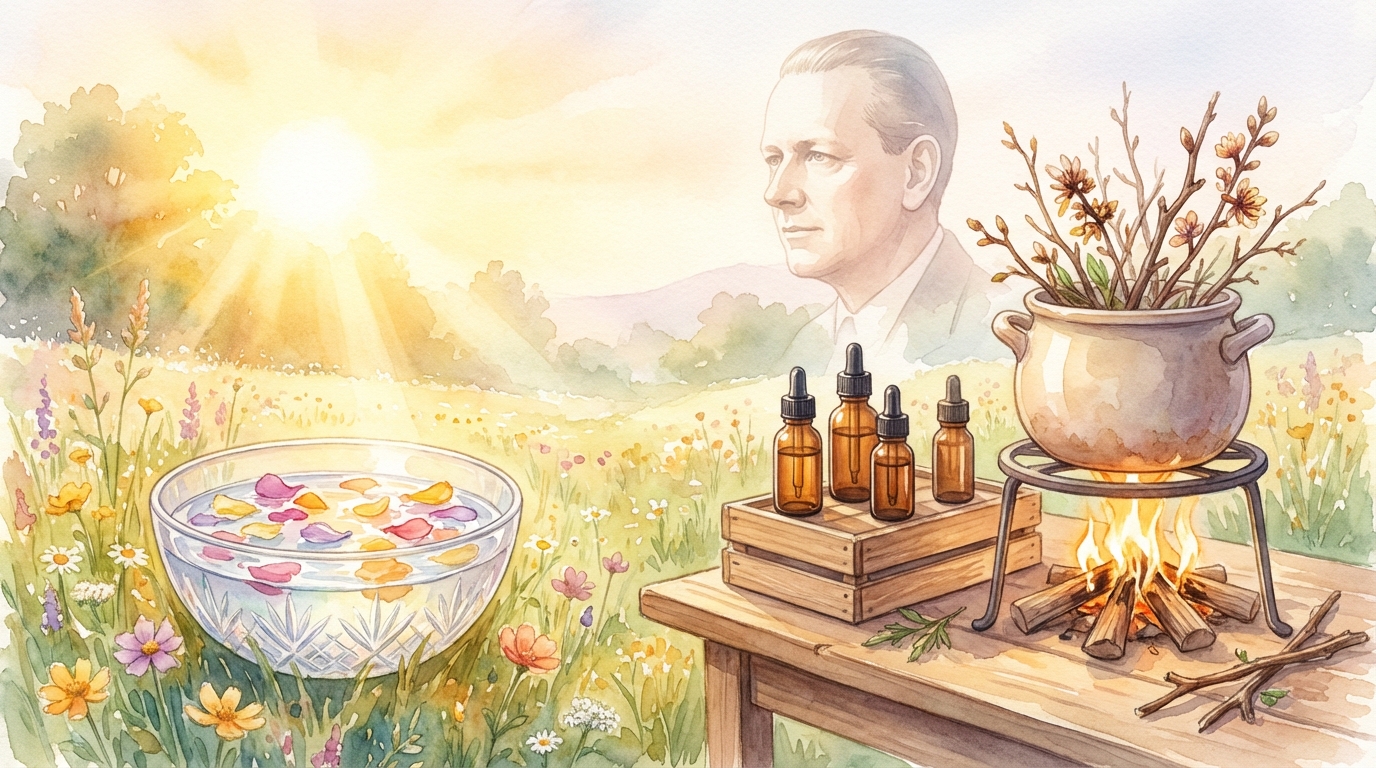 פרחי באך: יסודות הטיפול בפרחים