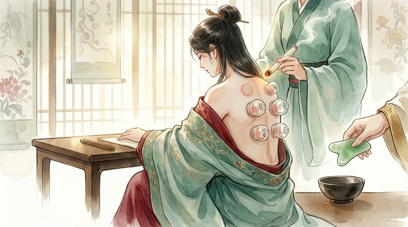 Gua Sha (grattage thérapeutique)