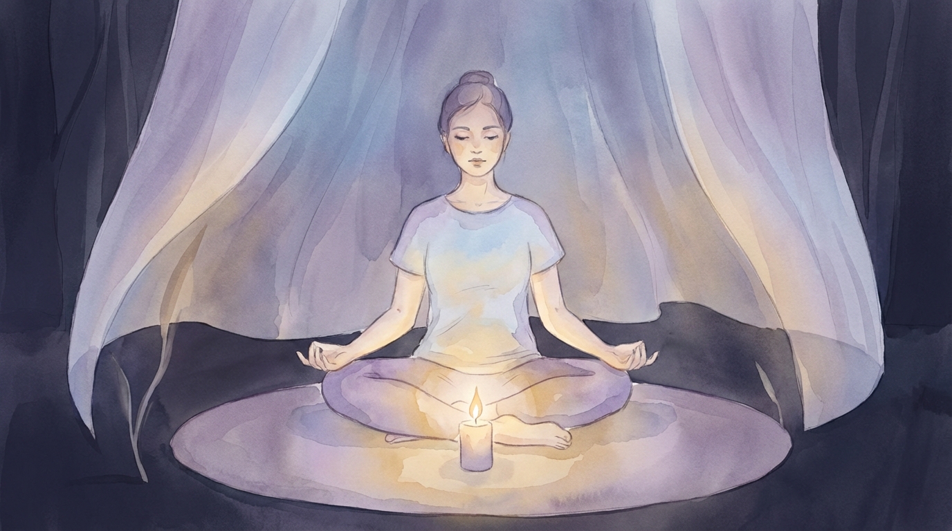 Trataka (Candle Gazing Meditation)