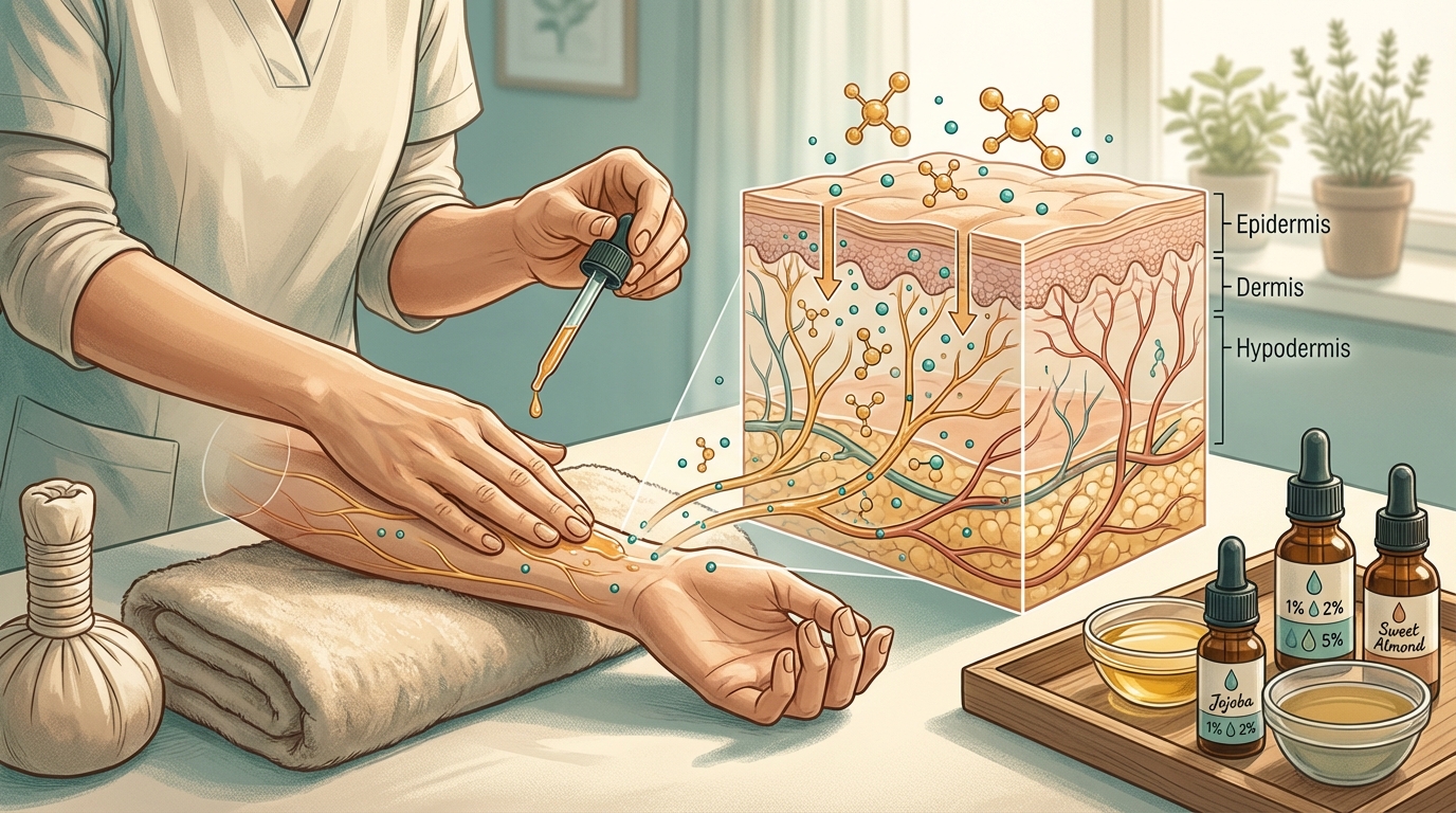 Cutaneous Application of Essential Oils: Dilutions and Aromatic Massage